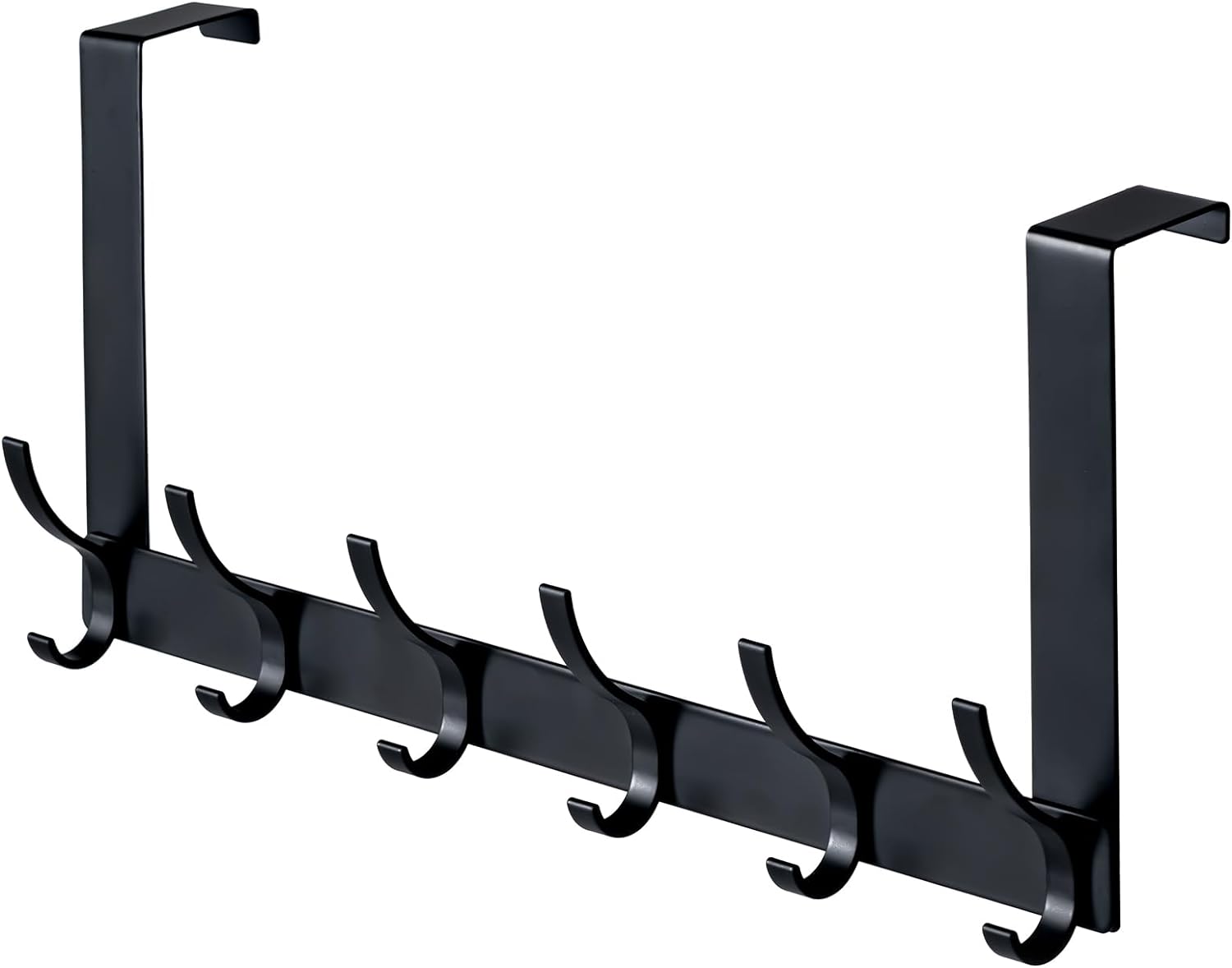 Over The Door Hooks, Sturdy Door Hanger, Towel Rack Towel Hooks for Bathroom 12 Hooks Large Over The Door for Bathroom, Bedroom,Kitchen